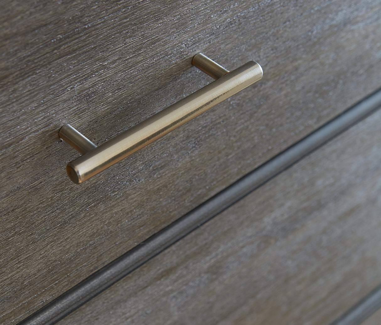 Nevis Seven Drawer Dresser in Sharkskin by Modus Furniture at Eve Furniture