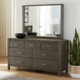 Nevis Seven Drawer Dresser in Sharkskin by Modus Furniture at Eve Furniture