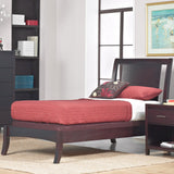 Nevis Wood Full Sleigh Bed in Espresso by Modus Furniture at Eve Furniture