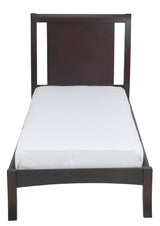 Nevis Wood Full Sleigh Bed in Espresso by Modus Furniture at Eve Furniture
