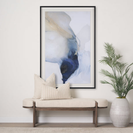 New Beginnings by Ira Havuka a Hand Embellished Framed Art Print Matted under Glass by Mercana at Eve Furniture