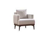 New Cream Mood Chair by Furnia at Eve Furniture