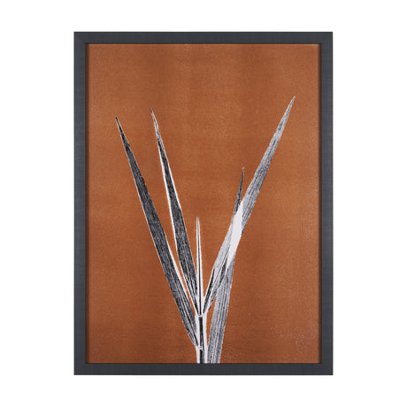 New Grasses 1 by Mary Margaret Briggs a Hand Embellished Textured Framed Art Print by Mercana at Eve Furniture