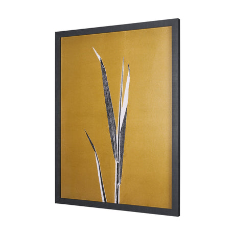 New Grasses 2 by Mary Margaret Briggs a Hand Embellished Textured Framed Art Print by Mercana at Eve Furniture