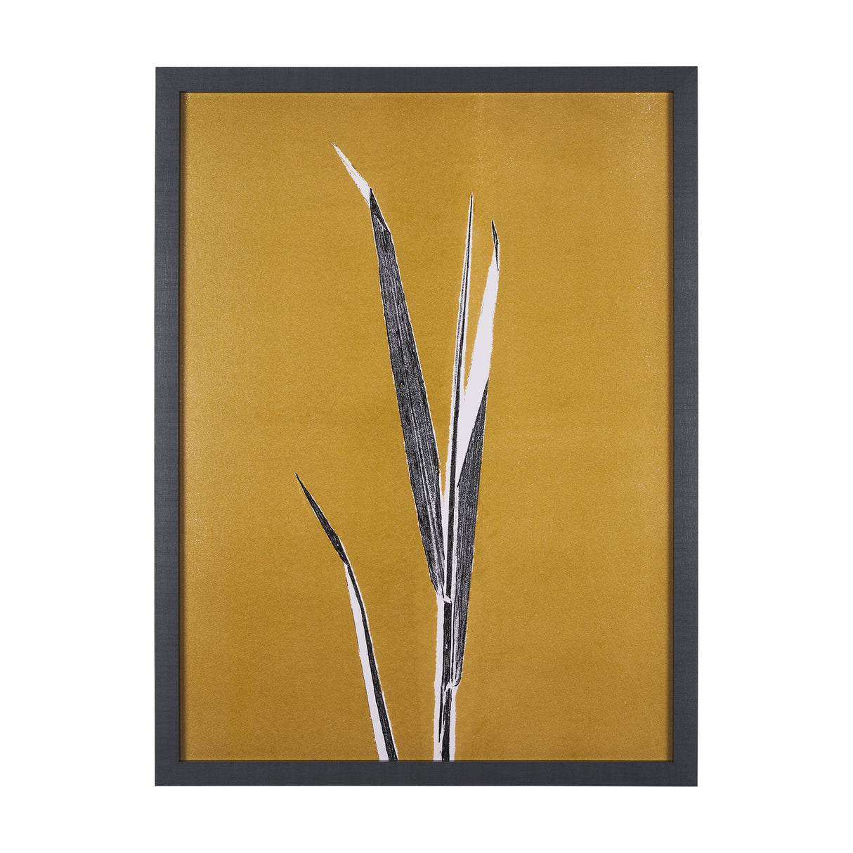 New Grasses 2 by Mary Margaret Briggs a Hand Embellished Textured Framed Art Print by Mercana at Eve Furniture
