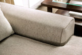 New Meadows Sand/Caramel Sofa by Furniture of America at Eve Furniture