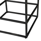 New York 17" Backless Counter Stool in Cognac Leather by Home Trends & Design at Eve Furniture