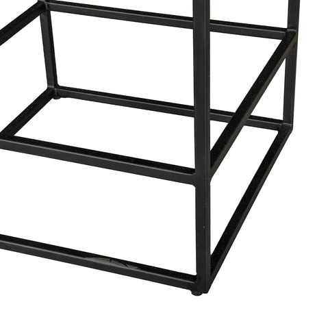 New York 17" Backless Counter Stool in Cognac Leather by Home Trends & Design at Eve Furniture