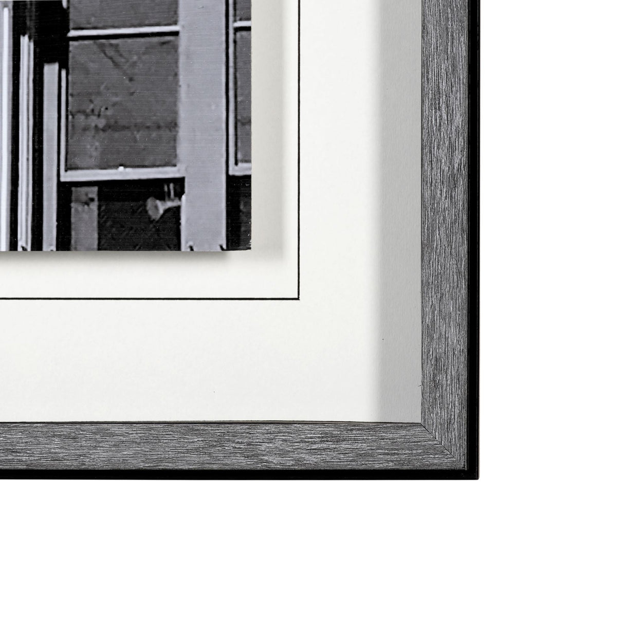 New York Fire Escape by Susan Vizary Photoy Hand Embelished Framed Photo Art Print Matted under Glas by Mercana at Eve Furniture
