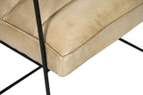 New York Tony Accent Chair in Antique Ivory by Home Trends & Design at Eve Furniture