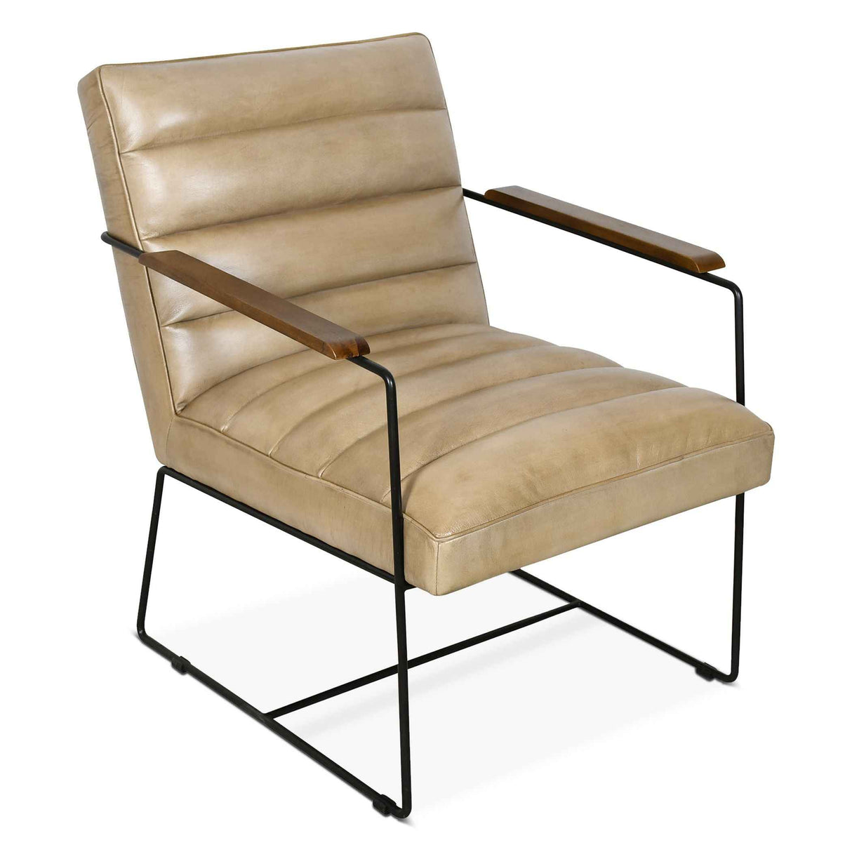 New York Tony Accent Chair in Antique Ivory by Home Trends & Design at Eve Furniture