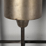 Newcomb Gold/Black Metal Meshed Rectangular Wall Sconce by Mercana at Eve Furniture