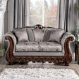 Newdale Gray Loveseat by Furniture of America at Eve Furniture