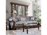 Newdale Gray Sofa & Loveseat by Furniture of America at Eve Furniture