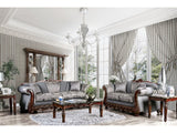 Newdale Gray Sofa & Loveseat by Furniture of America at Eve Furniture
