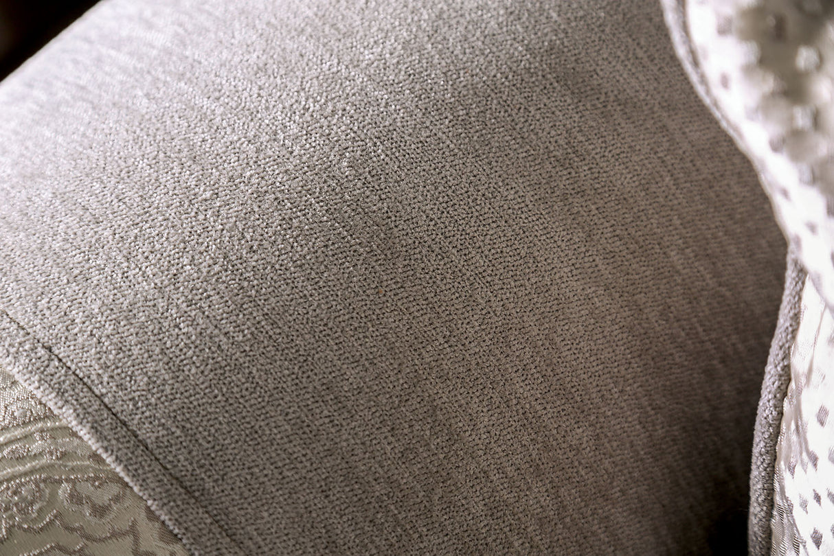 Newdale Ivory Sofa & Loveseat by Furniture of America at Eve Furniture