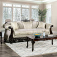 Newdale Ivory Sofa by Furniture of America at Eve Furniture