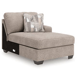 Newellen Hemp 3-Piece Double Chaise Sectional by Ashley at Eve Furniture