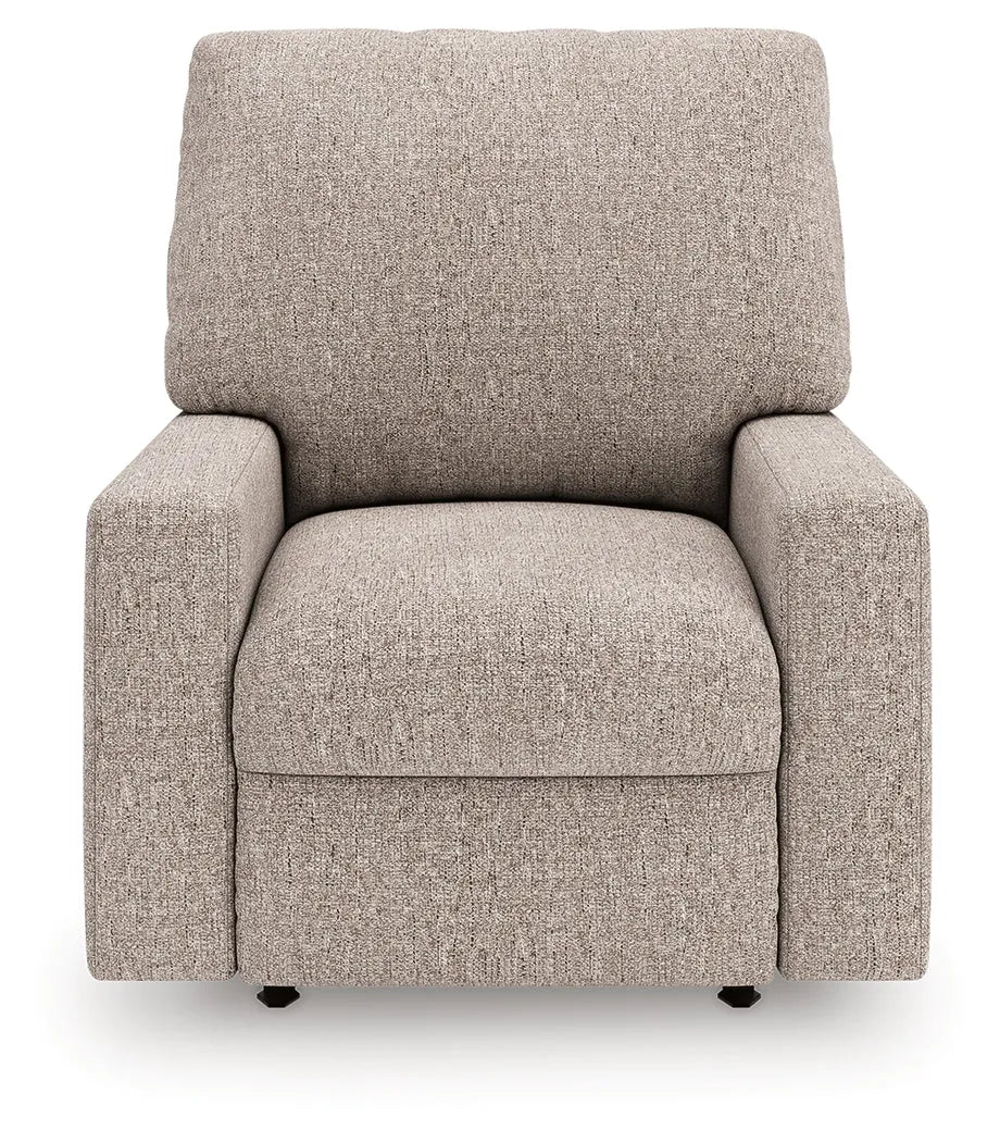 Newellen Hemp Recliner by Ashley at Eve Furniture