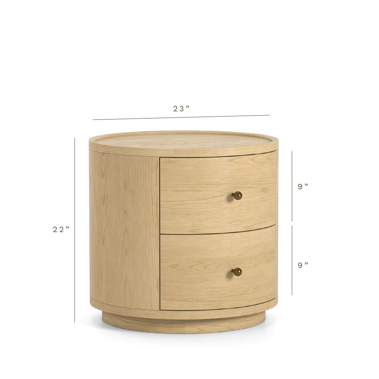 Newport Oak End Table by Co.House Designs at Eve Furniture