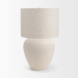 Newport Woven Rope Table Lamp by Mercana at Eve Furniture