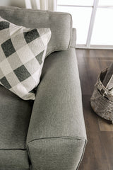 Newry Gray Sofa & Loveseat by Furniture of America at Eve Furniture