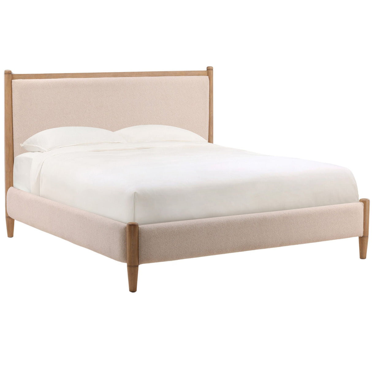 Nexis Bed, Cream by Dovetail at Eve Furniture