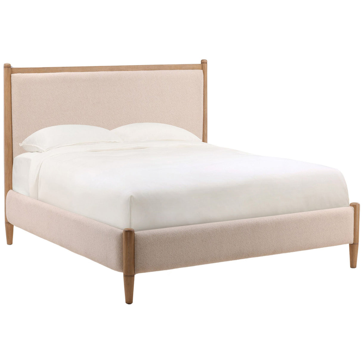 Nexis Bed, Cream by Dovetail at Eve Furniture