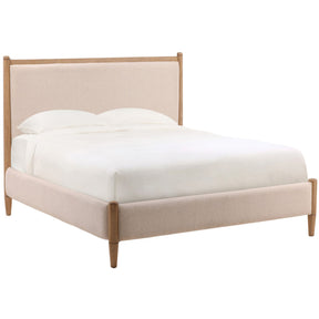 Nexis Bed, Cream by Dovetail at Eve Furniture