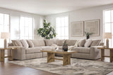 Nexora-Court Burlap 5-Piece Sectional by Ashley at Eve Furniture