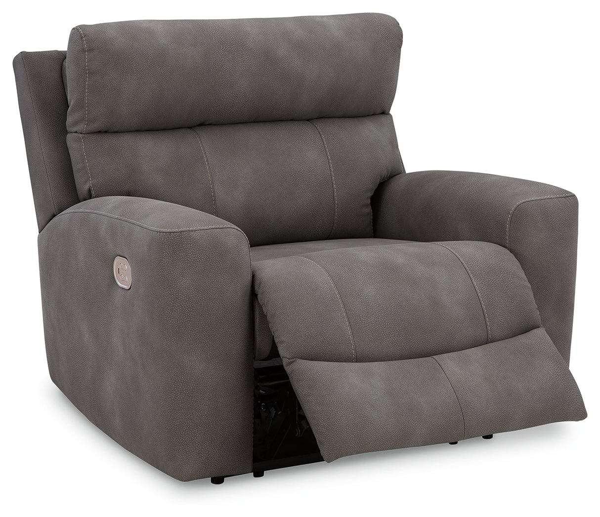 Next-Gen DuraPella Black/Gray Power Reclining Living Room Set by Ashley at Eve Furniture