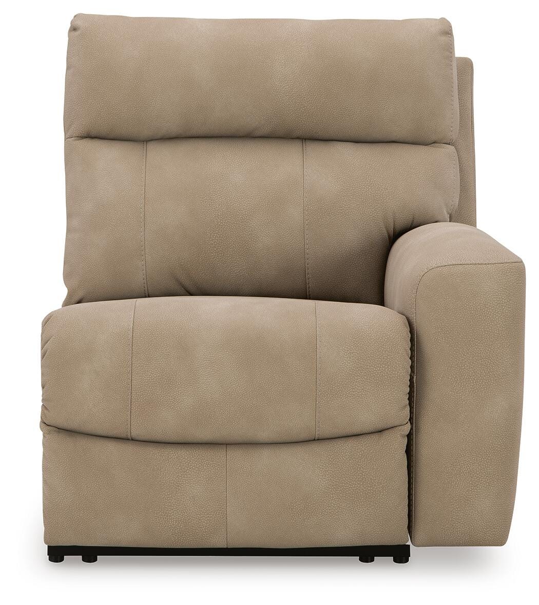 Next-Gen Durapella Sand 4-Piece Power Reclining Sectional by Ashley at Eve Furniture