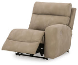 Next-Gen Durapella Sand 4-Piece Power Reclining Sectional by Ashley at Eve Furniture
