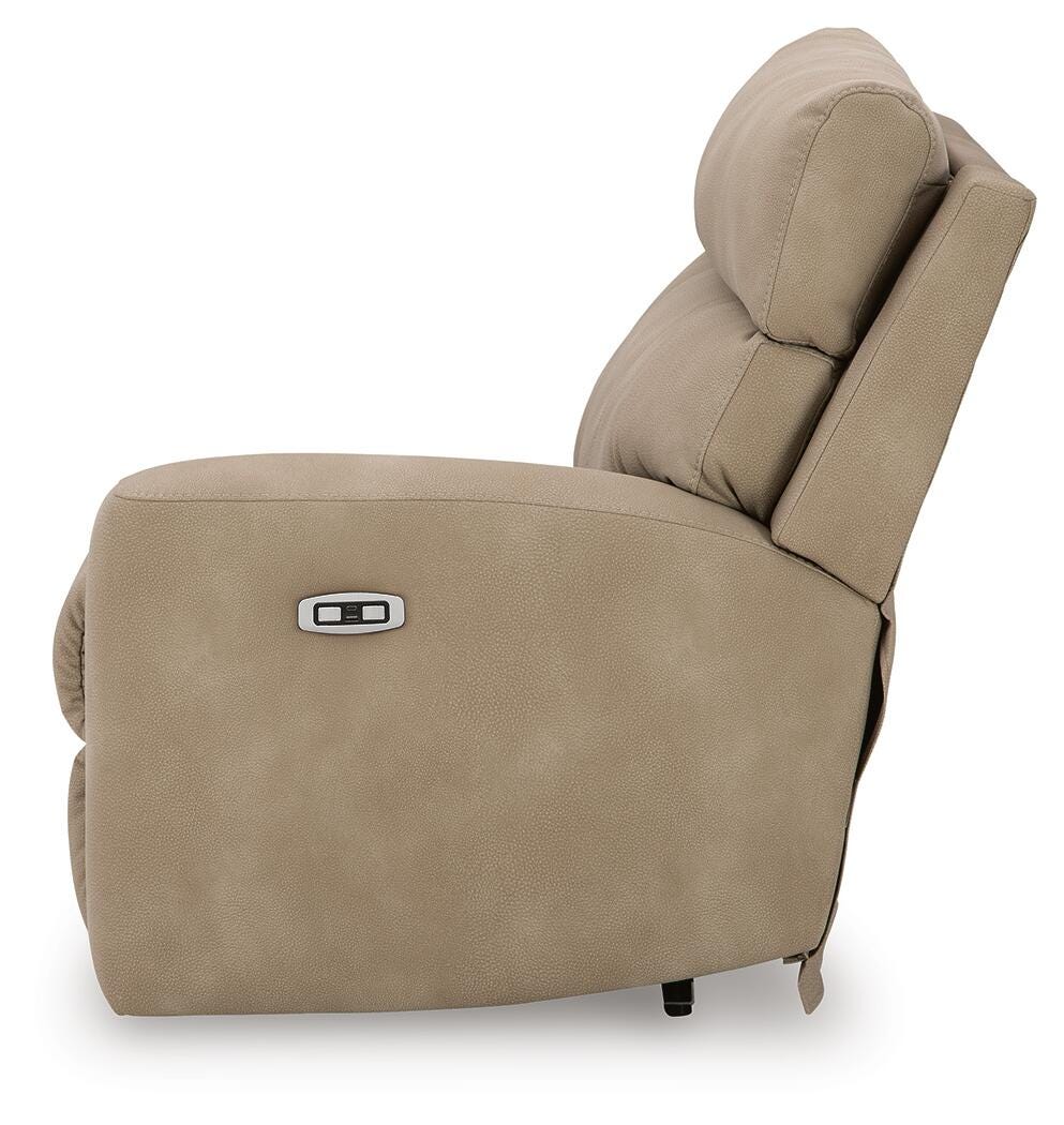Next-Gen Durapella Sand 4-Piece Power Reclining Sectional by Ashley at Eve Furniture