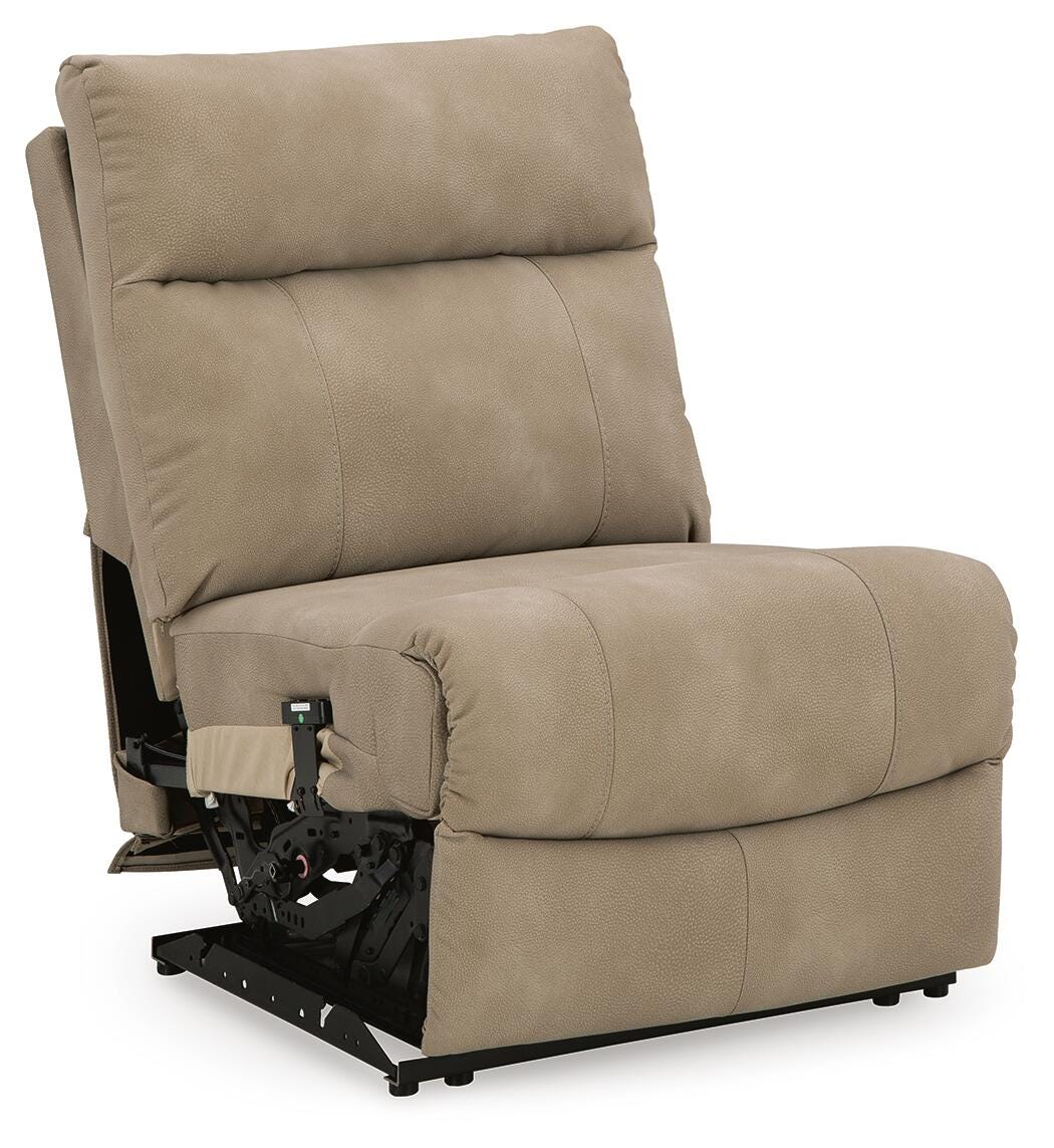 Next-Gen Durapella Sand 4-Piece Power Reclining Sectional by Ashley at Eve Furniture