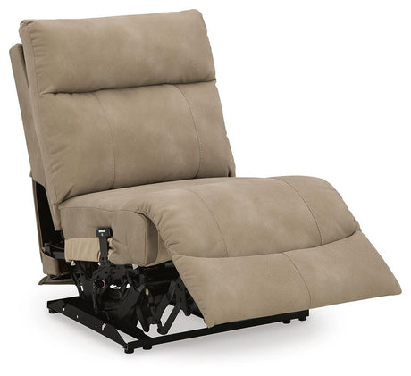 Next-Gen Durapella Sand 4-Piece Power Reclining Sectional by Ashley at Eve Furniture