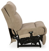 Next-Gen Durapella Sand 4-Piece Power Reclining Sectional by Ashley at Eve Furniture