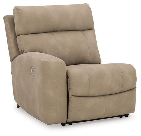 Next-Gen Durapella Sand 4-Piece Power Reclining Sectional by Ashley at Eve Furniture
