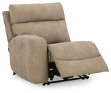 Next-Gen Durapella Sand 4-Piece Power Reclining Sectional by Ashley at Eve Furniture