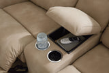 Next-Gen DuraPella Sand 5-Piece Dual Power Reclining Sectional by Ashley at Eve Furniture