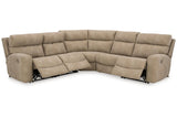 Next-Gen DuraPella Sand 5-Piece Power Reclining Sectional by Ashley at Eve Furniture