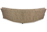 Next-Gen DuraPella Sand 5-Piece Power Reclining Sectional by Ashley at Eve Furniture