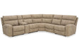 Next-Gen DuraPella Sand 6-Piece Power Reclining Sectional by Ashley at Eve Furniture