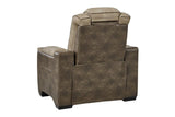 Next-Gen DuraPella Sand Dual Power Recliner by Ashley at Eve Furniture