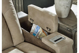 Next-Gen DuraPella Sand Dual Power Reclining Sofa by Ashley at Eve Furniture