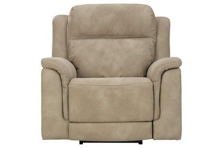 Next-Gen DuraPella Sand Performance Fabric Dual Power Recliner by Ashley at Eve Furniture