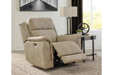 Next-Gen DuraPella Sand Performance Fabric Dual Power Recliner by Ashley at Eve Furniture