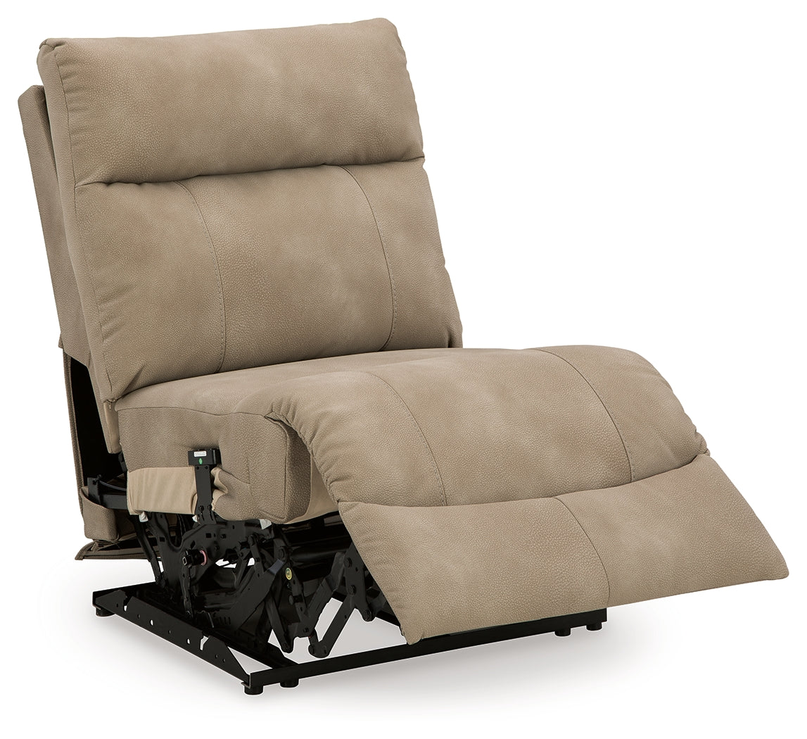 Next-Gen DuraPella Sand Power Armless Recliner by Ashley at Eve Furniture