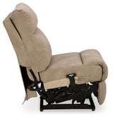 Next-Gen DuraPella Sand Power Armless Recliner by Ashley at Eve Furniture