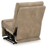 Next-Gen DuraPella Sand Power Armless Recliner by Ashley at Eve Furniture